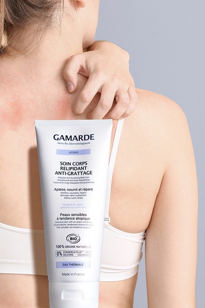 gamarde Anti-Itching Lipid-Replenishing Body Care 200ml – Certified Organic High-Tolerance Moisturizer for Sensitive & Atopic-Prone Skin – Soothes Itching, Reduces Irritation, Restores Skin Barrier & Provides Long-Lasting Comfort – Vegan - Image 3