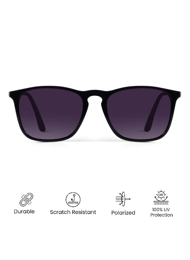 Woggles - Silver Fox Polarized Square Sunglasses - Image 1