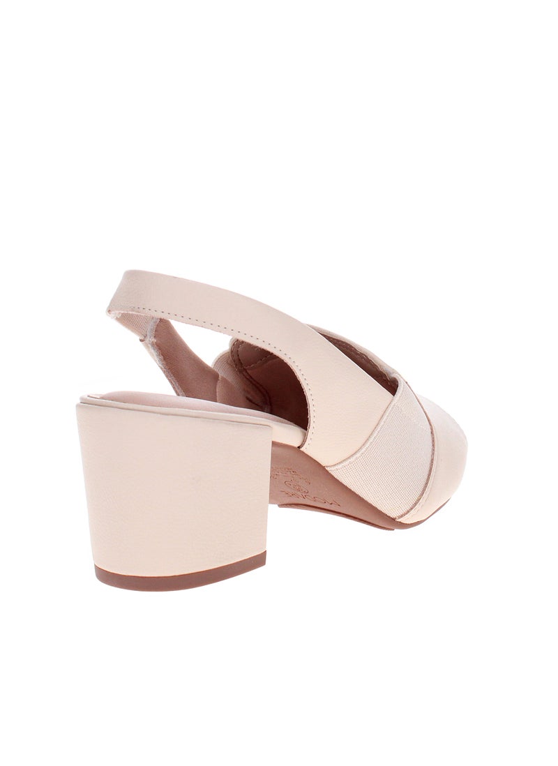 MODARE Mid Heels Sandals for Women – Sling Back Heel Sandals for Girls with Ankle Strap - Image 3