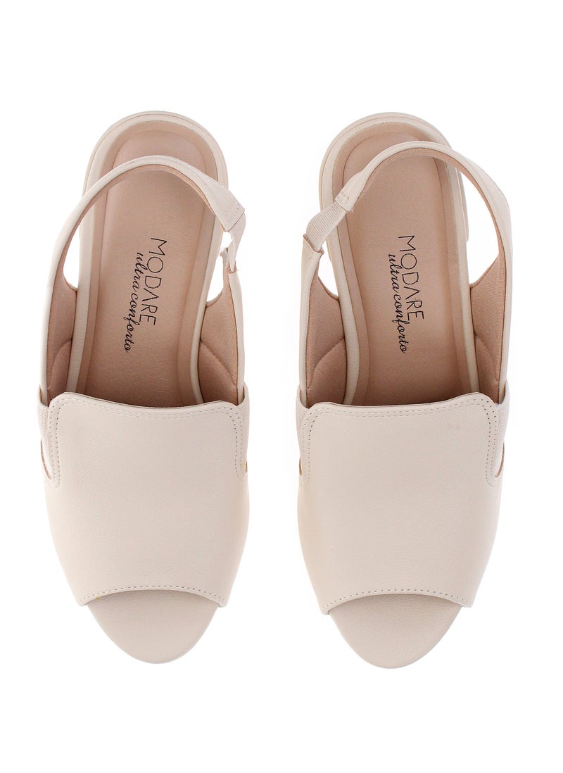 MODARE Mid Heels Sandals for Women – Sling Back Heel Sandals for Girls with Ankle Strap - Image 5