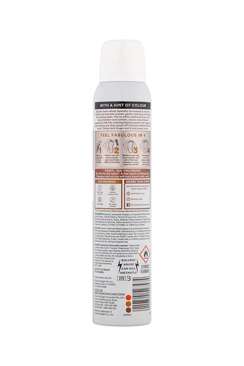 Batiste Dry Shampoo Brunette - Image 2