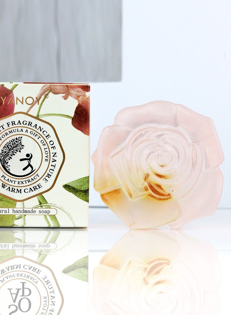 natural100 Glycerin and Rose Water Soap - Image 3