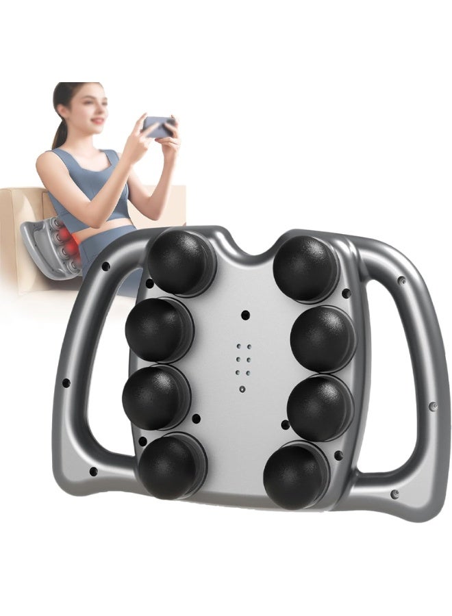 Deep Tissue Massager, Body Muscle Relaxer, 8 Heads, 99 Levels, 6 Modes Depth Whole Body muscle Relief - Image 1