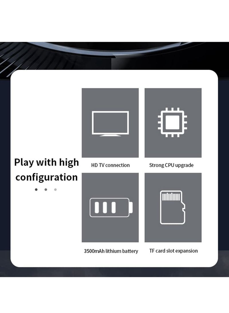 X70 Handheld Game Console, 7.0 inch IPS HD Screen Retro Games Consoles Classic Video Games Console with 64G Memory Cards & 6000 Games, Built-in 3500mAh Rechargeable Battery - Image 5