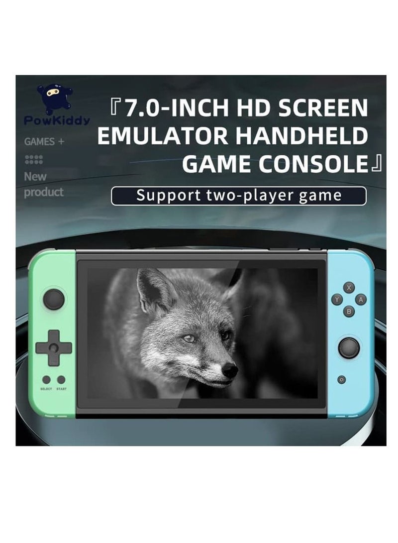 X70 Handheld Game Console, 7.0 inch IPS HD Screen Retro Games Consoles Classic Video Games Console with 64G Memory Cards & 6000 Games, Built-in 3500mAh Rechargeable Battery - Image 3