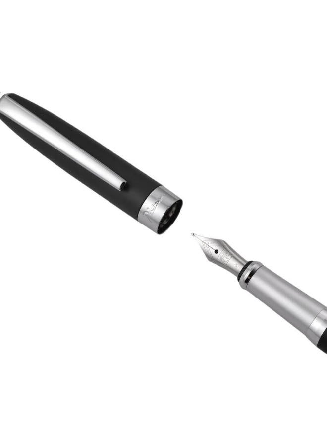 Pimio 755 Colma Series Fountain Pen, Signature Pen, Business Office Gift, Birthday Present For Men And Women, Student And Adult Calligraphy Pen, Ink Pen, 0.5Mm, Matte Black - Image 3