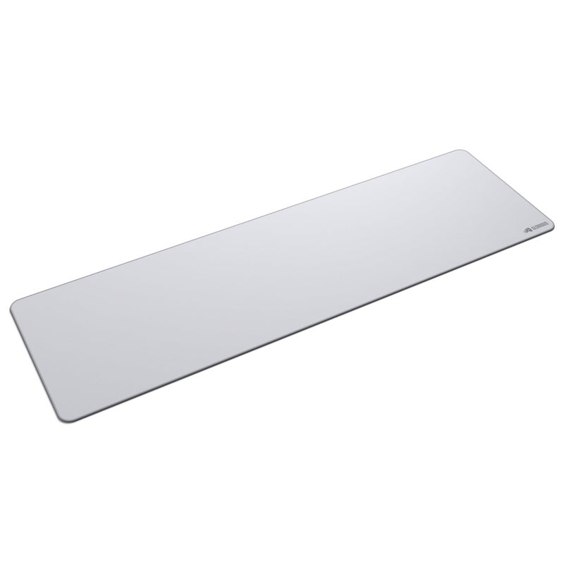 Glorious وسادة ماوس للألعاب الرائعة GMP 2 - LE - وسادة ماوس مقاومة للسوائل، محسّنة لأجهزة استشعار الألعاب، سطح متوازن للسرعة والتحكم، حواف مخيطة - 915 مم × 280 مم × 3 مم - سجادة مكتب بيضاء - Image 1