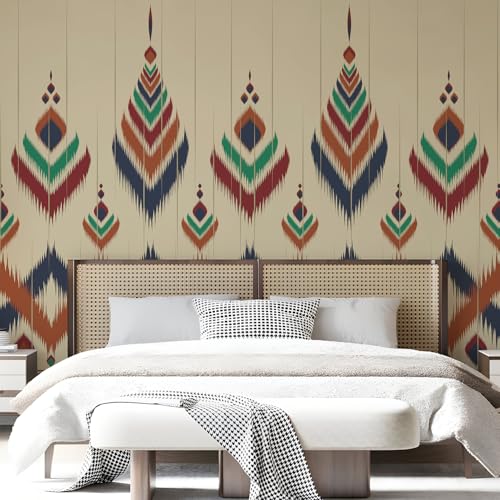 PAPER PLANE DESIGN Exquisite Ethnic Wall Mural Wallpaper. Full Wall Coverage. (Ds1) (10 X 12 FEET, Non Woven Prime - Non Adhesive) - Image 2