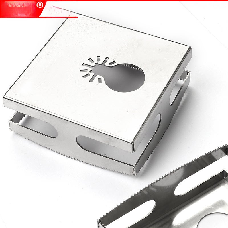 Square Hole Opener Square Slot Cutter Woodworking Square Hole Opening Tool Square Slotting Hole Opening(3067) - Image 5
