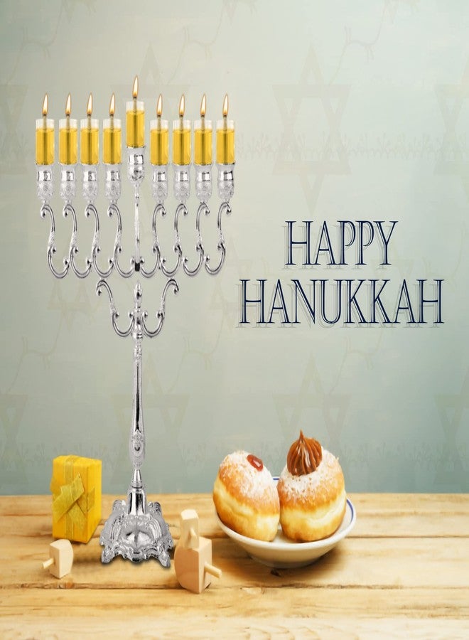 Ner Mitzvah Chanukah Menorah Oil Glass Cups - Glass Oil Insert Cups for Menorahs - #14 (9 Pack) - Image 5