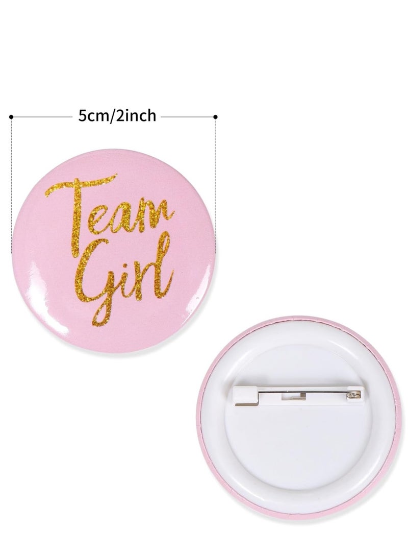 20-Piece Baby Gender Reveal Party Badges for Baby Shower Party Games, Party Supplies and Party Favors - Image 3