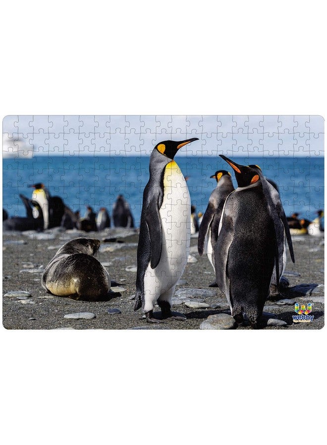 Webby Kids Penguins On Seashore Jigsaw Puzzle, 252 Pieces - Image 2