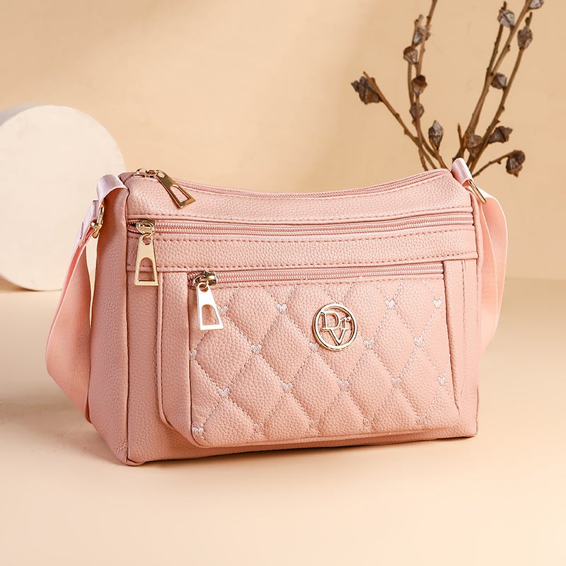 Summer Womens Fashion Shoulder Bag 2604 Pink