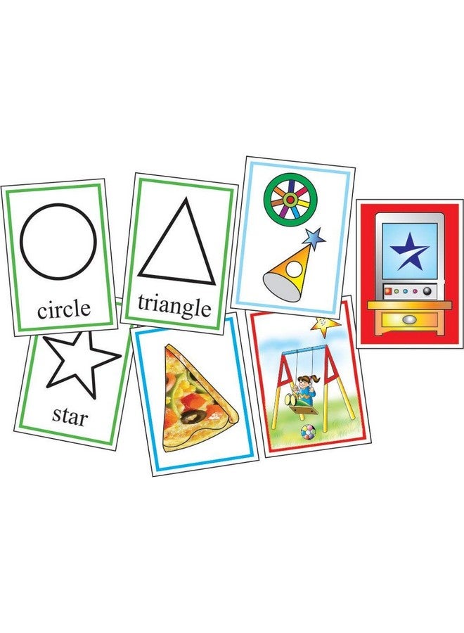Creative's Creative Educational Aids P. Ltd. - Cre0521 Shapes - Flash Cards (Multi-Color) - Image 2