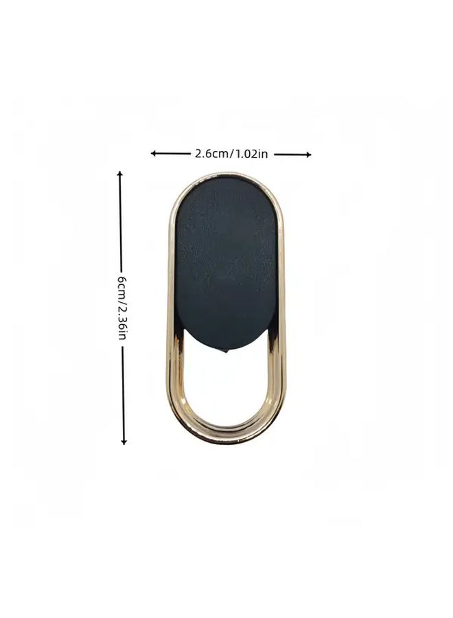 Black Drawer Pulls 4pcs Single Hole Cabinet Handles Minimalist Metallic Accent - Image 3