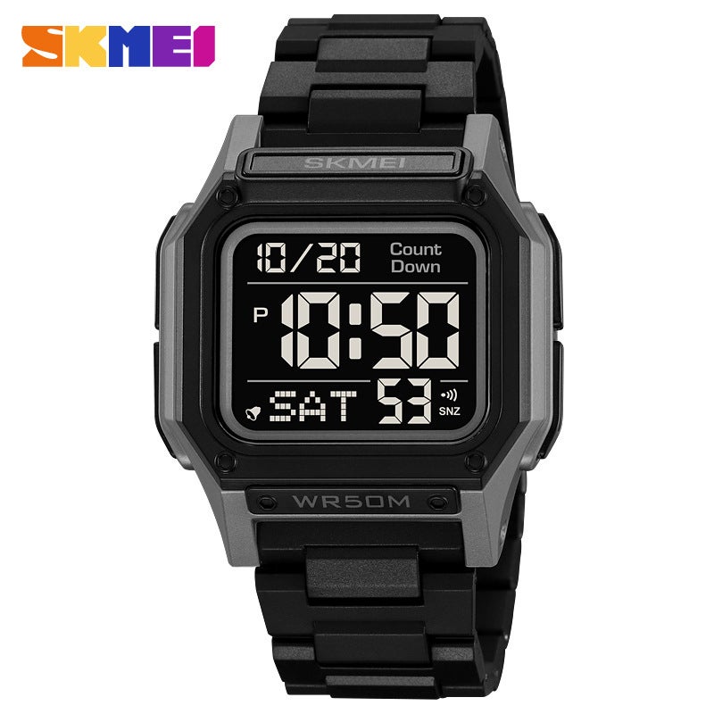 Skmei Multifunctional Electronic Watch Sports Waterproof Men'S Watch Fashion Sports Watch For Men - Image 1