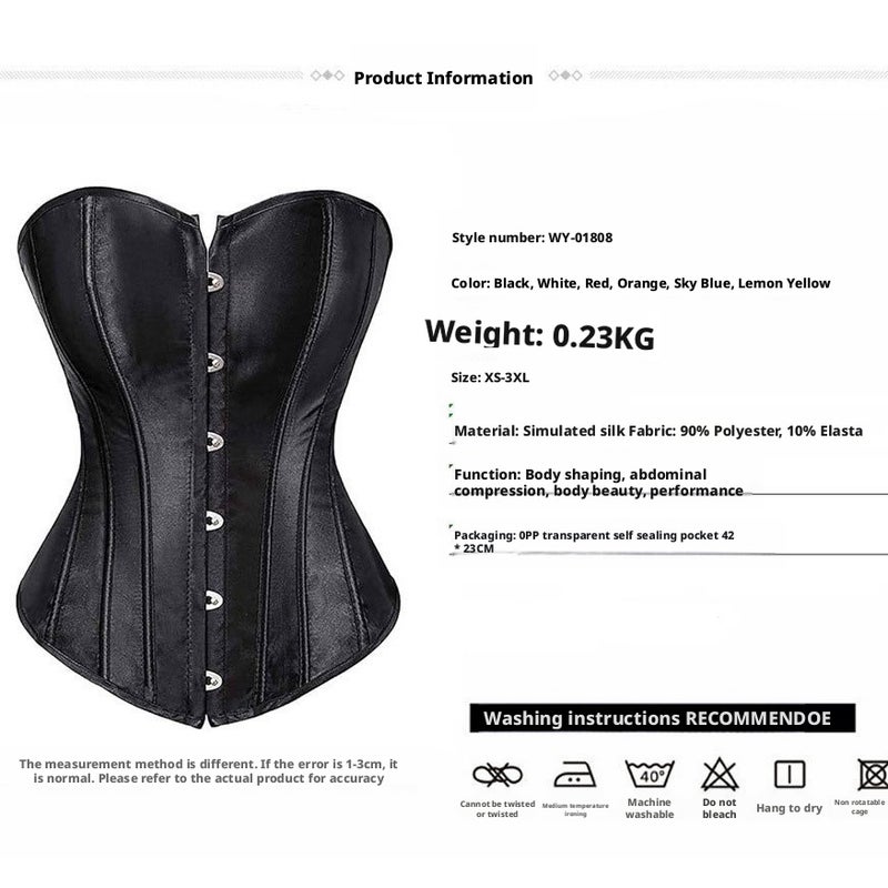 Classic Silk-Like Waist Cincher Shapewear - Image 3