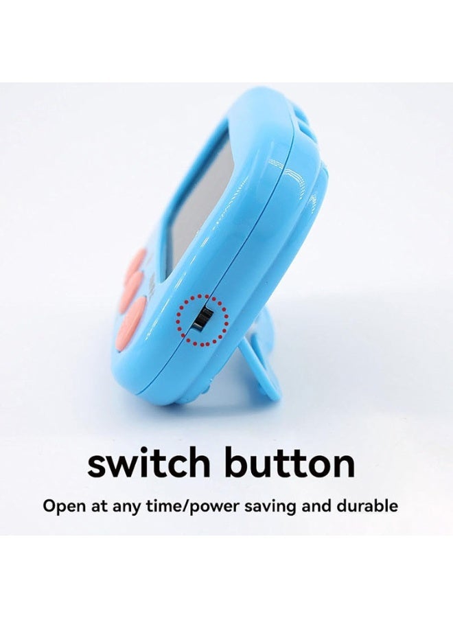 Student timer with countdown mode, a time management aid suitable for children's focus training, learning, exam preparation, cooking, baking, and sports timing (black). - Image 2