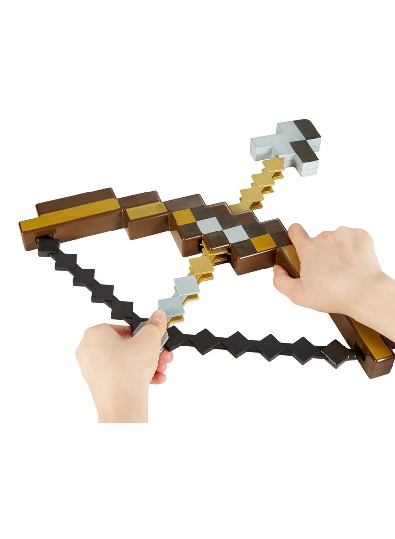 My world toy model can shoot bow and arrow toy (brown) - Image 2