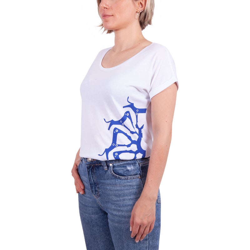 Bc 3000 Deer White Large T-Shirt, Custom Design, Large Size, Crew Neck - Image 5