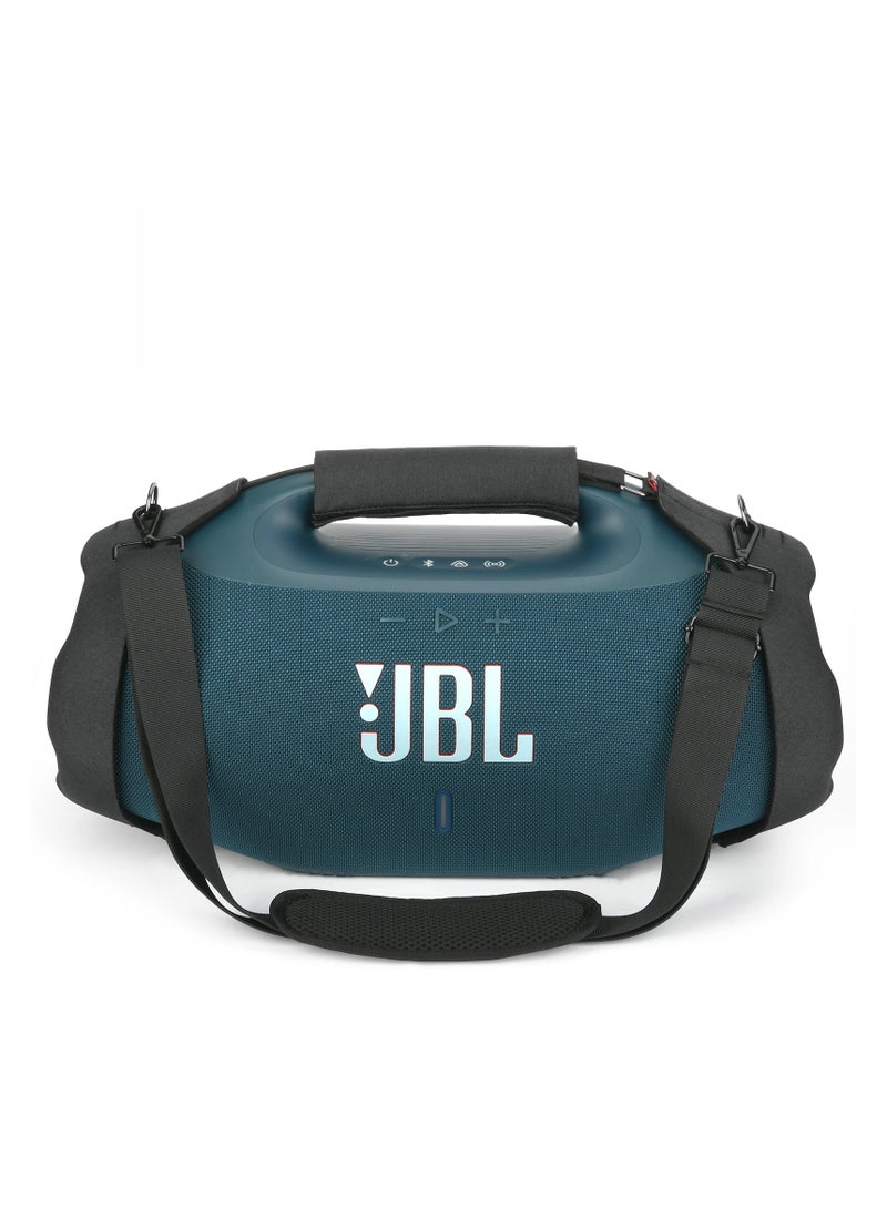 حقيبة حماية EVA صلبة مع حزام كتف قابل للتعديل لمكبر الصوت اللاسلكي JBL Boombox 4، حقيبة حمل متقاطعة محمولة - Image 1