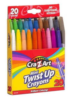 Cra-Z-Art Mini Twist Up Crayons 20 Count (10253)  - Image 1