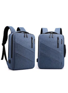 Generic Laptop Backpack With USB Charger Port Handle Laptop Bag Fits 15.6 Inch Computer  Portable Business Bag  - Image 2