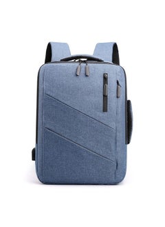 Generic Laptop Backpack With USB Charger Port Handle Laptop Bag Fits 15.6 Inch Computer  Portable Business Bag  - Image 1