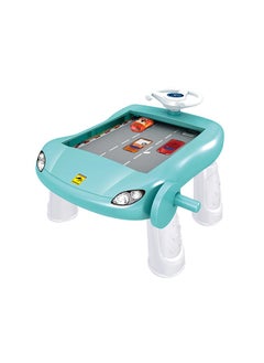 Toy Box Baby Musical Steering Wheel Toy Simulated Driving Racing Car Game with Sound  - Image 1