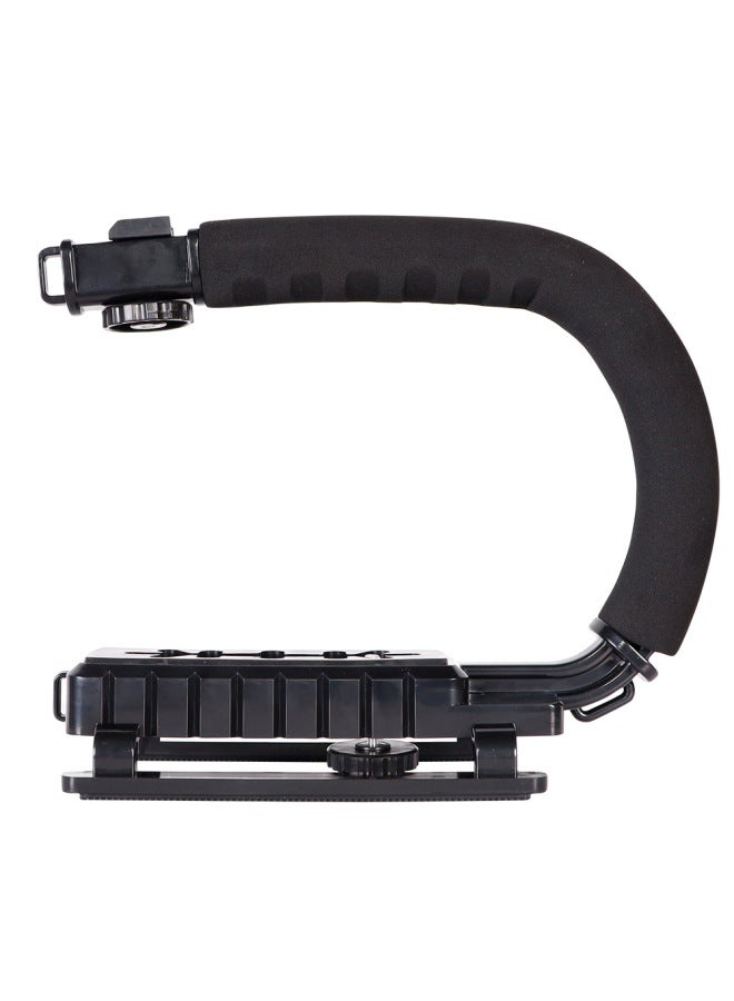 كي6 حامل مثبت للهاتف المحمول من نوع C مع حذاء حار لكاميرا SLR، حامل مثبت محمول من نوع U مع حذاء حار، مثبت كاميرا متنقل - Image 5