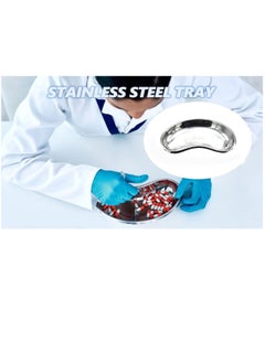BIONEX Surgical Kidney Dish Curved Shape 8" Dish Basin Stainless Steel Tray for Medical, Dentistry, Veterinary Use  - Image 4