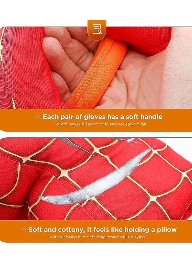 Taiahiro Kids Boxing Gloves Smash Hands Big Soft Plush Hero Fists 28cm - Image 3