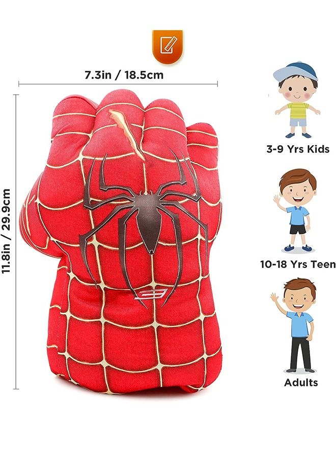 Taiahiro Kids Boxing Gloves Smash Hands Big Soft Plush Hero Fists 28cm - Image 2