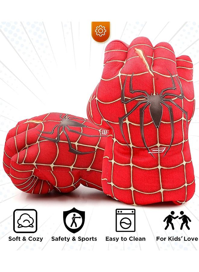 Taiahiro Kids Boxing Gloves Smash Hands Big Soft Plush Hero Fists 28cm - Image 5