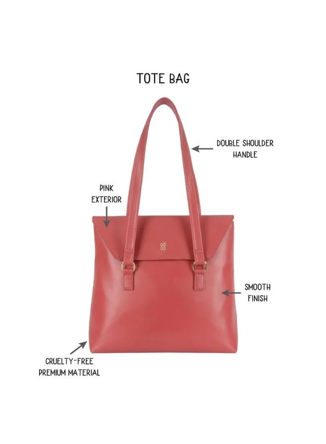 باجيت حقيبة يد نسائية وردية متوسطة الحجم من باجيت | حقيبة يد نسائية أنيقة كاجوال