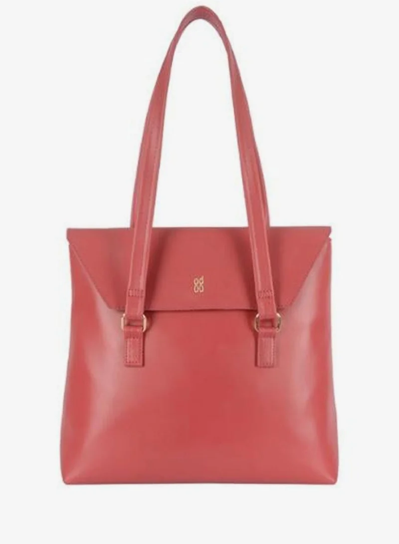 Women Pink Satchel Handbag Medium Size | Ladies Stylish Casual Purse Bag