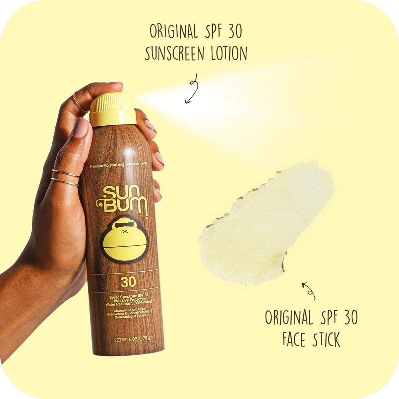 Sun Bum Sun Bum Original Spf 30 Sunscreen Spray and Face Stick vegan and Reef Friendly (octinoxate & Oxybenzone Free) Broad Spectrum Moisturizing Uva/uvb Sunscreen With Vitamin E - Image 3