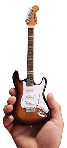 AXE HEAVEN Officially Licensed Mini Sunburst Fender Strat Guitar Replica - Image 1