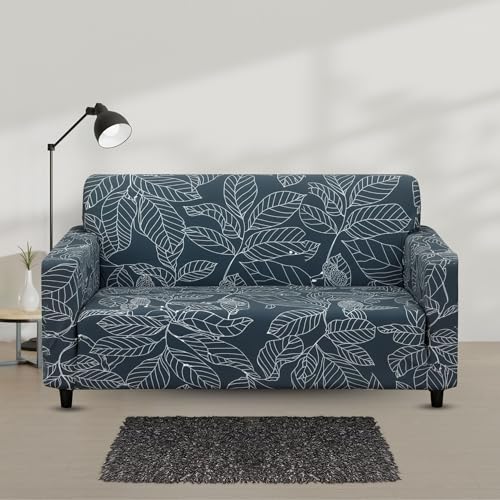 Bigkart Elastic Sofa Covers for 2 Seater Sofas | Polyster-Spandex, Stretchable, Sofa Covers for Single, Double and Triple Seater Sofas - Image 2