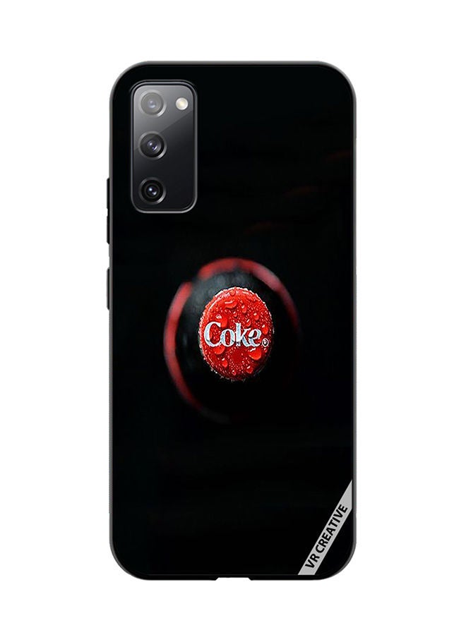 VR CREATIVE غطاء حماية لهاتف سامسونج جالاكسي S20 FE 5G بتصميم كوكا ملون - Image 1