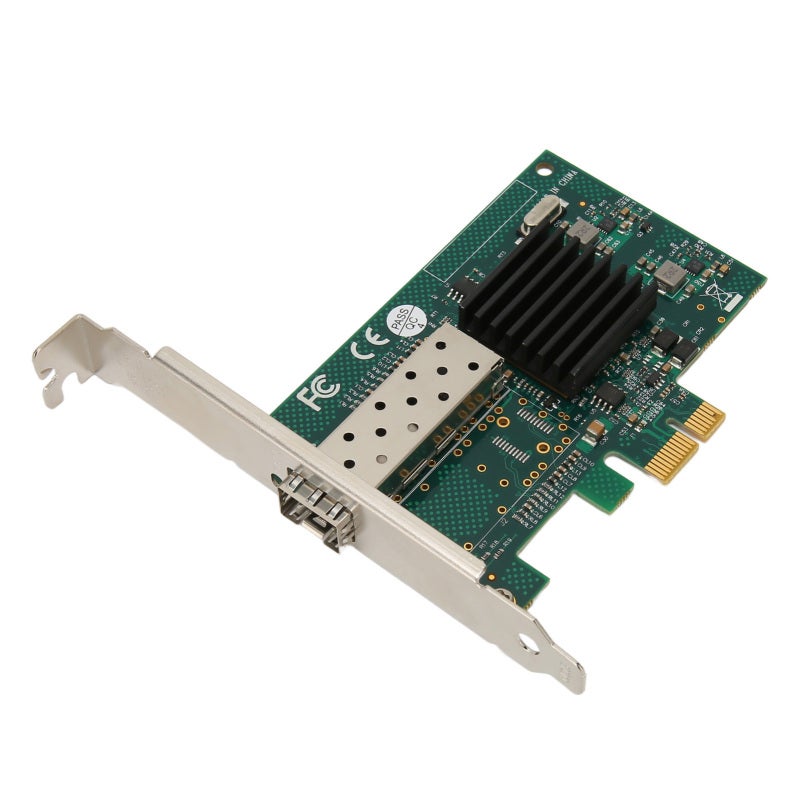 Pcie X1 Network Card: 1000Mbps Single Sfp Lc Port Adapter - Reliable Multi-OS Compatibility Gigabit Ethernet Card for San Connectivity, Remote Boot & Vlan Filtering - Image 2