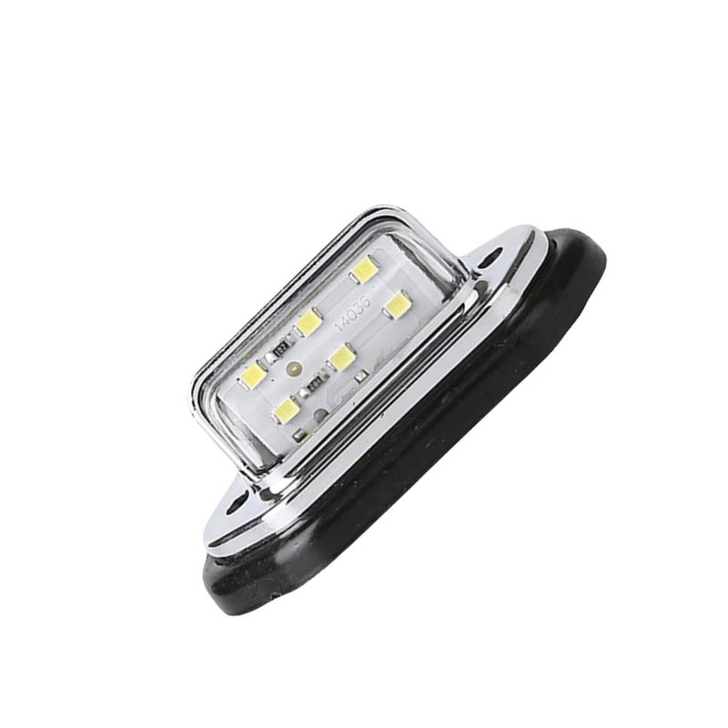 2Pcs Car Interior Side Marker Led Lights White Highlight Safe Driving - Image 2