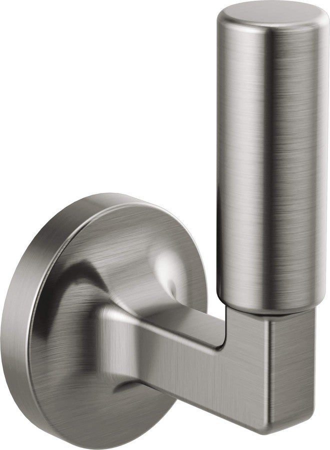 DELTA 74835 Bowery Single Robe Hook - Black Stainless