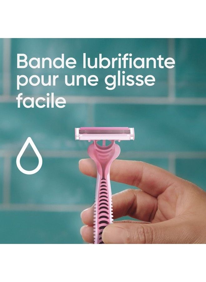 Venus Simply3 Disposable Razors For Women 4 Pieces  - Image 3