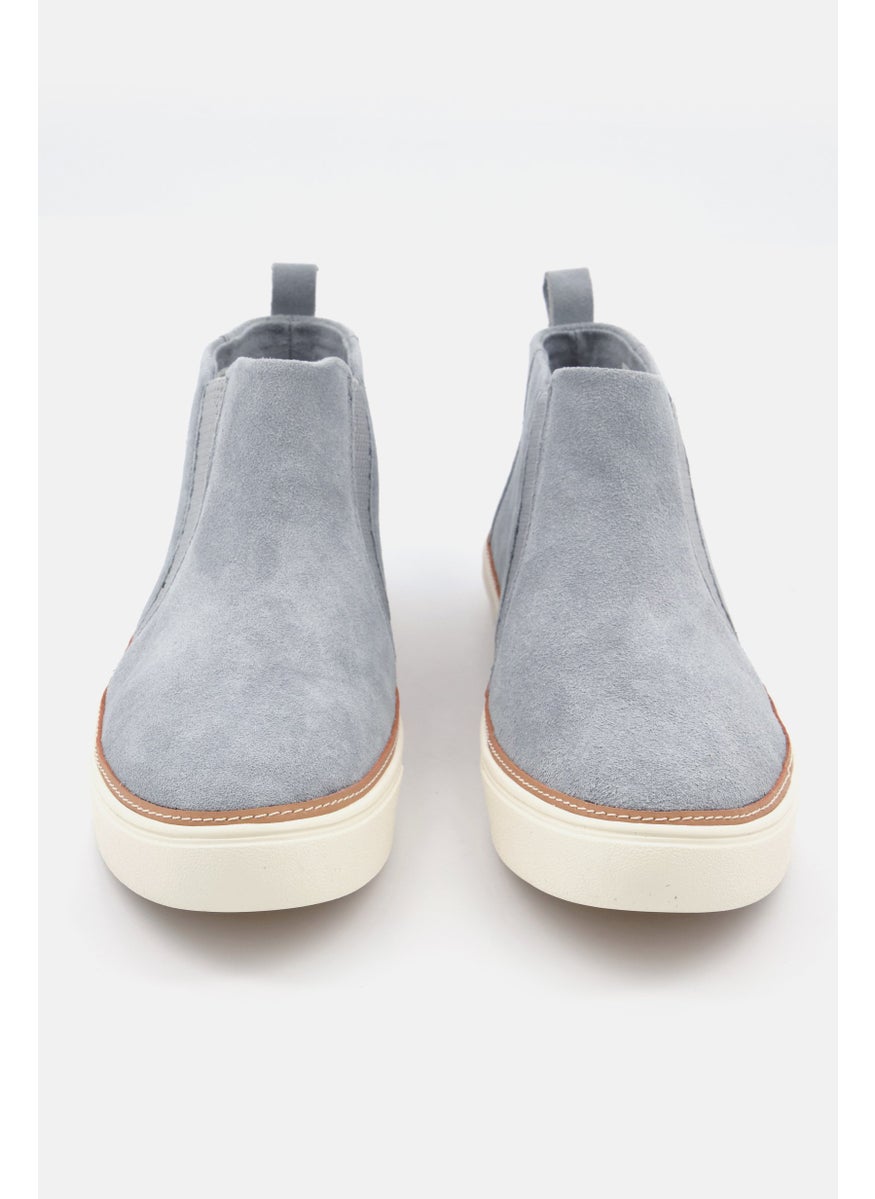 TOMS Women Bryce Slip On High Cuff Casual Shoes, Light Blue  - Image 1