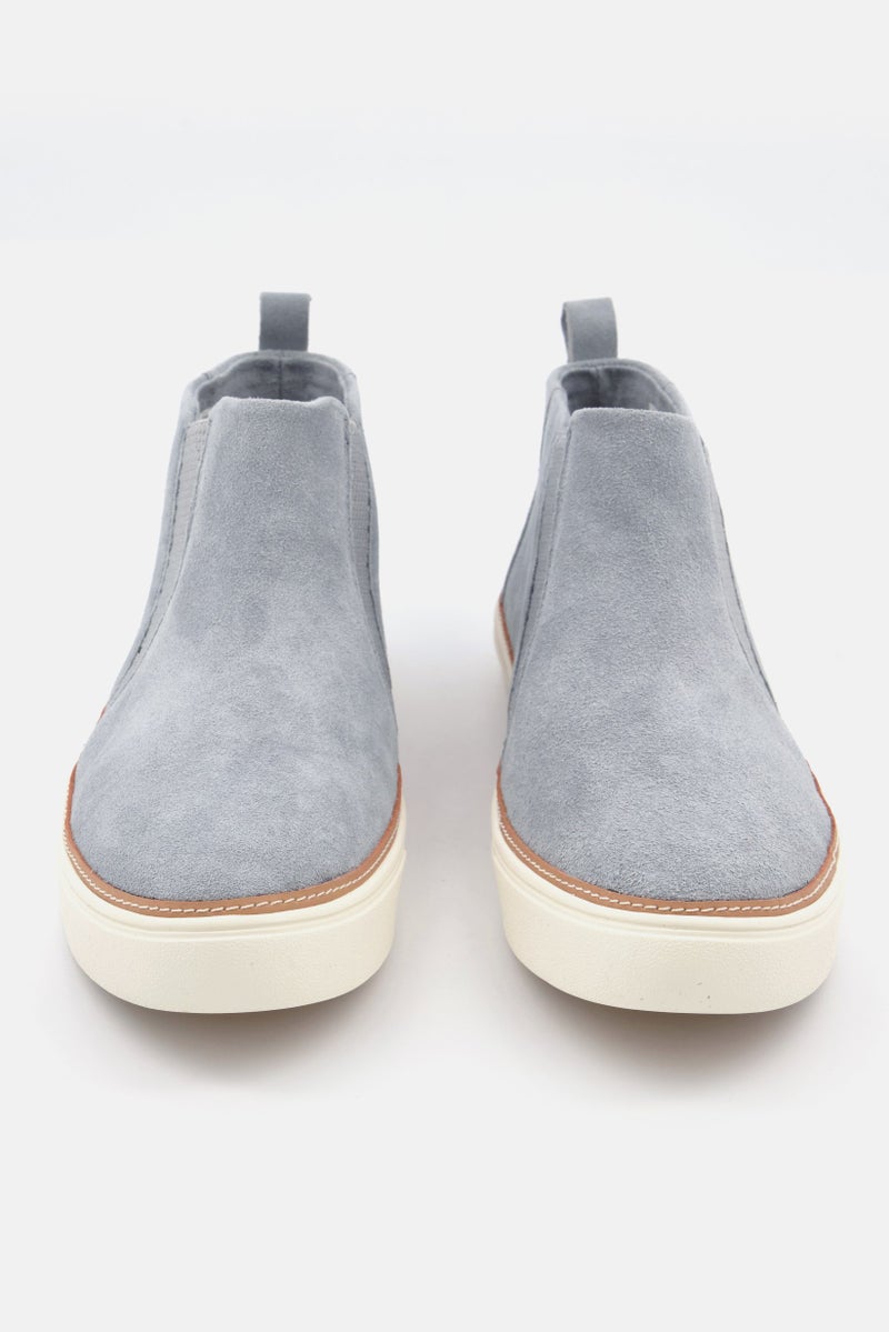 Women Bryce Slip On High Cuff Casual Shoes, Light Blue