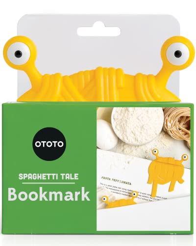 OTOTO Bookmarks - Gifts for Book Lovers, Unique Gifts for Book Readers, Women & Men, Bookmark Gifts for Kids, Girls, Boys, Manga Readers (Spaghetti) - Image 1