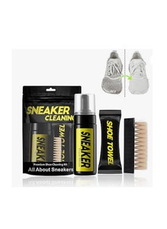 Shoe Cleaner Kit for Sneaker, Water-Free Foam Sneaker Cleaner 5.3Oz with Shoe Brush and Shoe Cloth,Work on Most Shoes - pzsku/ZD663947491956E002DD7Z/45/_/1735082703/a6949c4a-bfdf-44eb-a214-cd3278a08e30