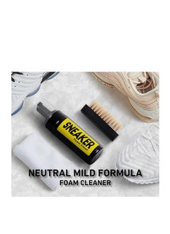 Shoe Cleaner Kit for Sneaker, Water-Free Foam Sneaker Cleaner 5.3Oz with Shoe Brush and Shoe Cloth,Work on Most Shoes - pzsku/ZD663947491956E002DD7Z/45/_/1735082813/d9012fd8-f1a7-458f-a5d4-3bda8ed1fa3b