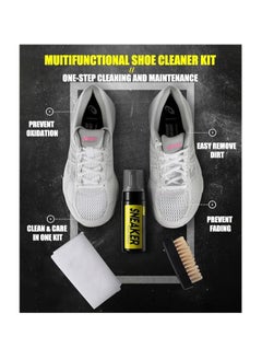 Shoe Cleaner Kit for Sneaker, Water-Free Foam Sneaker Cleaner 5.3Oz with Shoe Brush and Shoe Cloth,Work on Most Shoes - pzsku/ZD663947491956E002DD7Z/45/_/1735082894/f3ba46f7-ecc6-4be7-91dd-dd196e31a1df